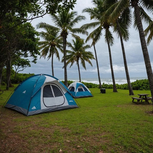 Comment protéger son camp des ouragans lors d'un camping en zone côtière ?