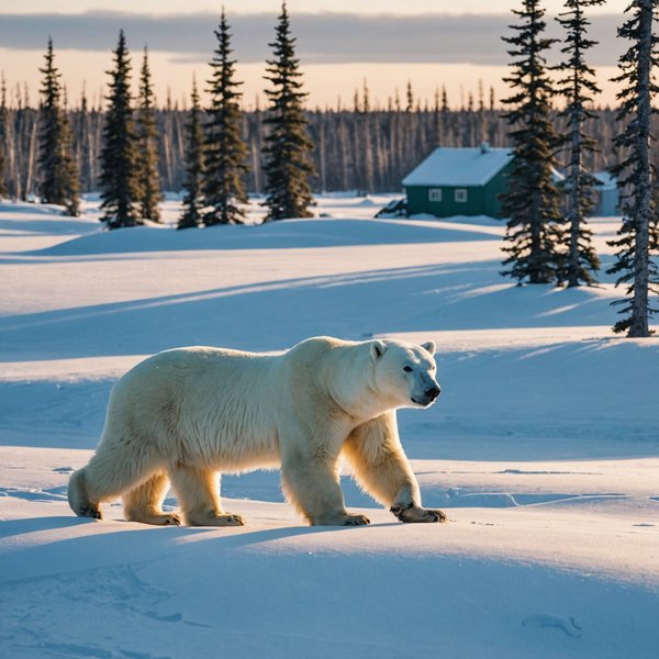 Où observer les ours polaires dans le parc national Wapusk au Canada?